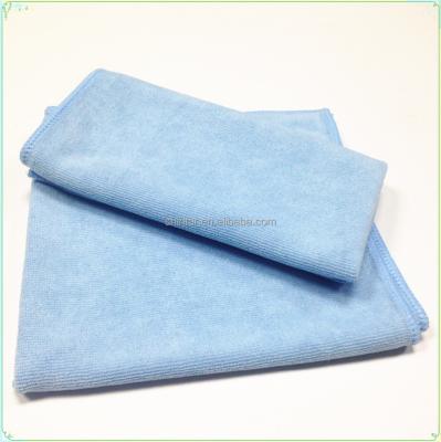 China Home Clean Microfiber Weft Towel Microfiber Cleaning Cloth Microfiber Weft Towel 40x40cm for sale