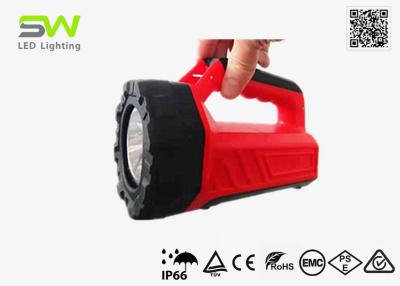 China 1800 Lm Portable Rechargeable Spotlight With White Red Flood Beam for sale