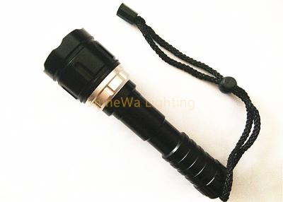 China High Power Diving Powerful Flashlights / Focus Flashlight Waterproof For Under Water Use for sale