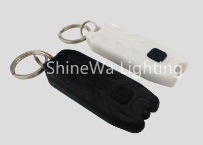 China 20 het Flitslicht Zwart-witte Helderst van de lumen Kleine Geleide Zak met Keychain Te koop