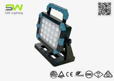 China High Power 60W LED Hand Work Light Tripod Mounted 18V Power Tool Battery for sale