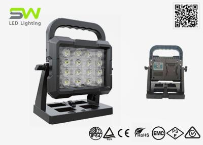 China Portable 18V Bosch Ryobi Dewalt Battery Operated Work Floodlight 50W 5000 Lumens for sale