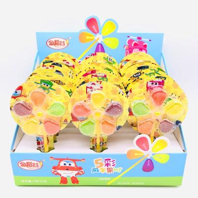 China Par Five Colors Jelly Candy Windmill for sale