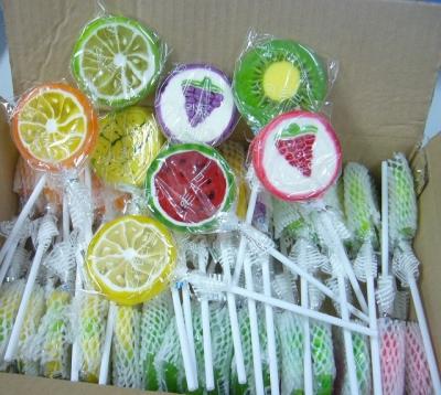 China Natural fruit lollipop 50g for sale