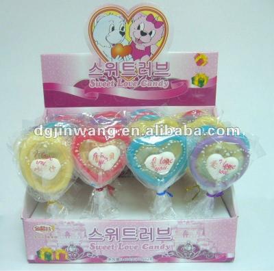 China Valentine Decorated Lollipop normal for sale