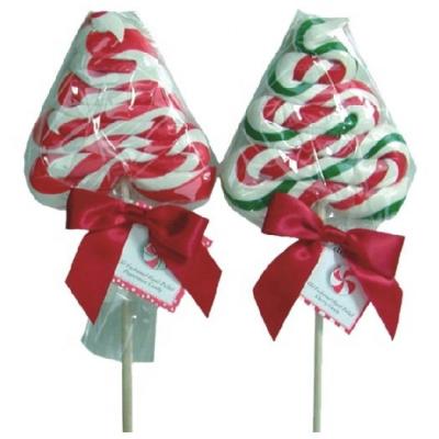 China Natural Christmas lollipop candy for sale