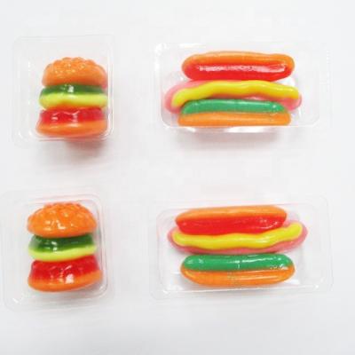 China 10g Gummy Burger and Hot Dog Other Candy for sale