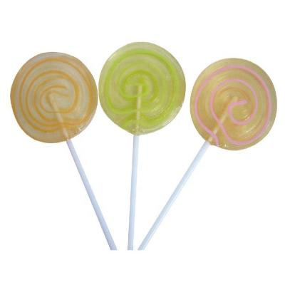 China Natural Transparent Lollipop Candy for sale