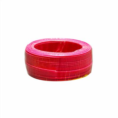 China High quality PVC 4mm 6mm oxygen-free copper insulation engineering projects building electricity copper cable1.5mm 2.5mm for sale