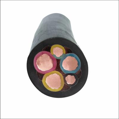 China High Quality Heat Tracing Five-Core Rubber Sheathed Flexible 450/750V YC Capable For Tower Crane for sale