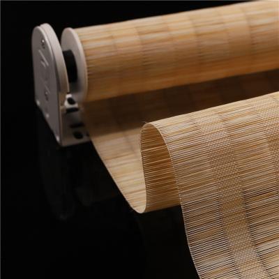 China Light Fit/Durable/Easy Clean Factory Price Custom Bamboo Wood Shades Blinds Wooden Window Roller Shutter Blinds for sale