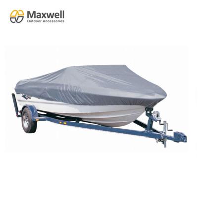 China Silver V-Hull Rovers Fabric Storage Boat Cover V Hull Fishing Boat (Exteriors & I/O) 210D Oxford 20-22ft 106