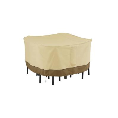 China Waterproof Patio Table Cover Heavy Duty Seat Adjustment Patio Table and 2-4 Standard Chairs Sizes up to 42