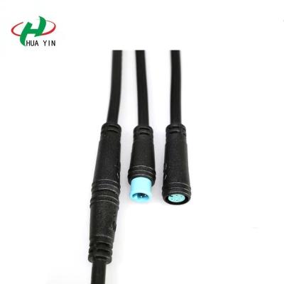 China M7 4pin electric bike waterproof connnector electric scooters 4pin m7 connector for sale