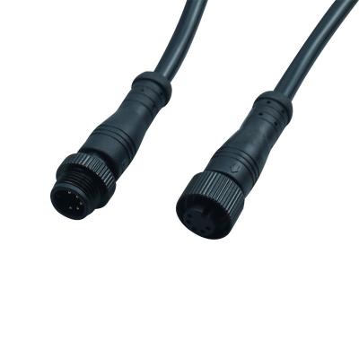 China Power Manufacturer Direct Selling M12 5pin Connector 5pin Power Cord Waterproof Male Female Connector for sale