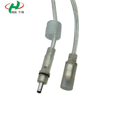 China Transparent Waterproof Power Cable DC Connector DC35135 Connector For LED Light for sale