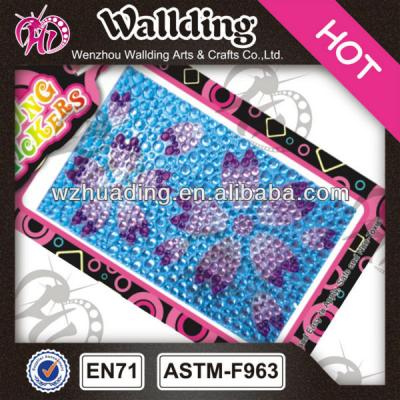 China Korean Decorative Sticker Mobile Phone Case Rhinestone Sticker for sale