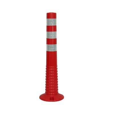 China Warning Road Equipments 750mm Height Drafter Traffic Road Mail Pe Standard 750mm Red White for sale