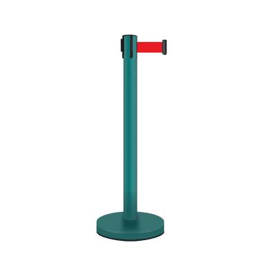 China Wholesale Retractable Bank Queue Pole Multi-application Crowd Control Rack Belt Line Control Barrier for sale