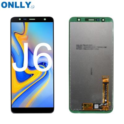 China AMOLED j6 plus lcd for samsung j6 lcd display for samsung j6 pantalla for samsung j6 lcd for samsung galaxy j6 screen for sale