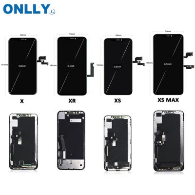 China New Replacement LCD Display Screen For iPhone X XR XS XS 5.8 inch Max Display for sale