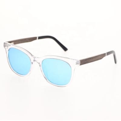 China Fashion Sunglasses Fashion Women Classic Transparent Polarized Sun Glass Acetate 2020 Wooden Sunglasses for sale