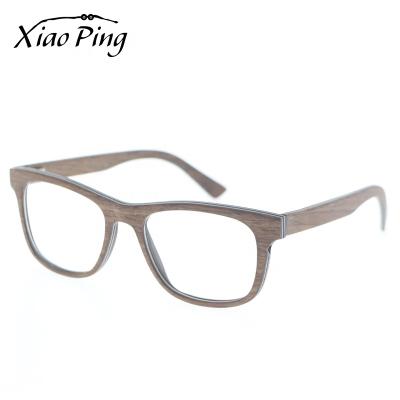 China For Reading Glasses Custom Engraved Retro Wood Glasses Optical Logo Frames For Women Men for sale