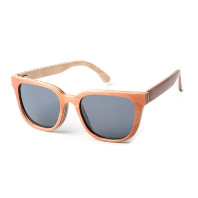 China Fashion Sunglasses Handmade Natural Wooden Skateboard Recycled Wood Polarized Sunglasses 2019 for sale