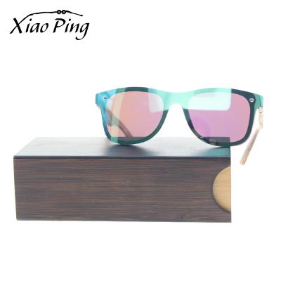 China Vintage Unique Custom OEM Logo Brown Bamboo Case For Sunglasses Eco - Friendly for sale