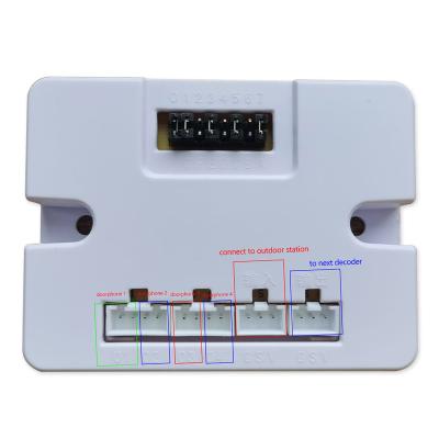 China Other decoder for audio intercom building intercom access control TCP/IP for sale