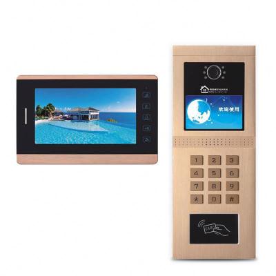 China Support Up To 9999 Household Full Digital TCP/IP IP Video Intercom For Buildings Muti-unit Video Intercom for sale