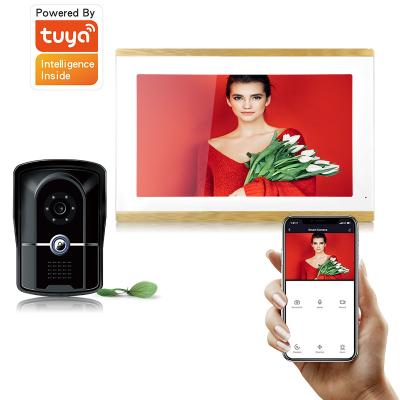 China Waterproof 10 Inch Resolution Support Tuya Smart WiFi Door Phone Intercom Doorbell HD Video Camera for sale