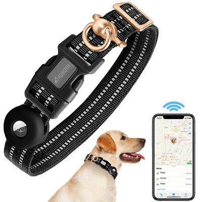 China Quick Release Personalized Wholesale Custom Heavy Duty Plastic Dog Collar Buckle Dog Training Collar With Airtag for sale