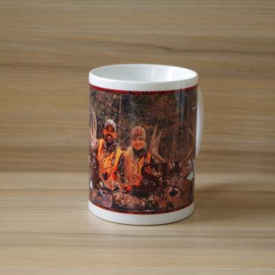 China Wholesale Custom Viable Sublimation Porcelain Heat Transfer White 11Oz Ceramic Tea Coffee Mugs With Logo for sale