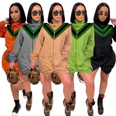 China 2020 Winter Wear Breathable Hot Sales Wish Amazon New High-collared Trench Coat Women Overall Design for sale