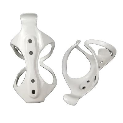 China Glossy White Carbon Fiber UD Carbon Fiber Full Road Bike Water Bottle Cages Bicycle Bottle Holders for sale