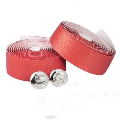 China Road Bikes 1 Pairs of Road Bike Handlebar Carbon Tape Color Pattern Bicycle Red Non-slip Grip Tape Grip Tape Belt Bike Rubber Accessories for sale