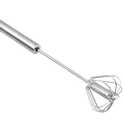 China Sustainable Factory Custom Tool 10inch Hand Beater Semi-automatic Cooking Egg Revolving Beater for sale