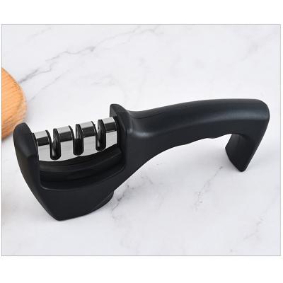 China 2022 viable new stainless steel 3 hole stainless steel knife sharpener for home use for sale