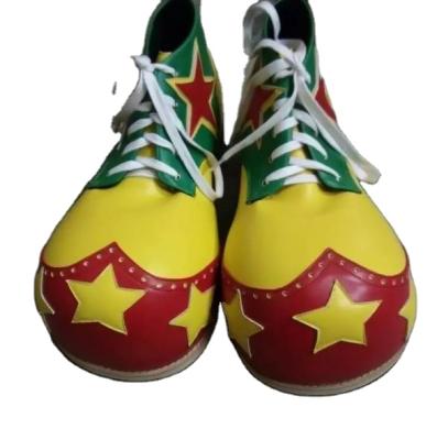 China Wholesale fashion trend Alibaba showtime shoes two lace up tie up upper special purpose musical pantomime customize clown shoes for sale