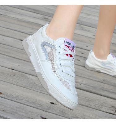 China Breathable shoes women white sneakers fashion to design women's casual shoes high quality white shoes young girls female purchase style for sale