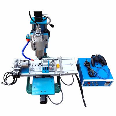 China TRH20 Vertical 4 Axis CNC Router 1.5KW 3040 Metal Cutting Engraving Machine Linear Guide Rail for sale