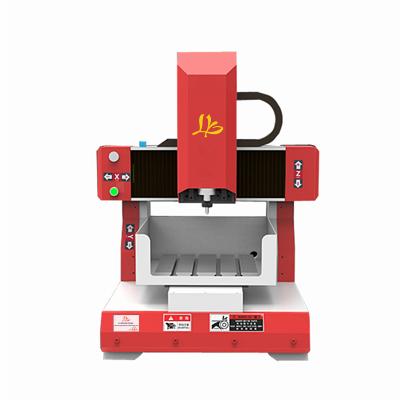 China Offline Control System 3 DSP 4 5 Axis 2.2KW Support Update To Servo Motor Cast Aluminum LY 3030 CNC Engraving Machine For Metal 300x300mm for sale