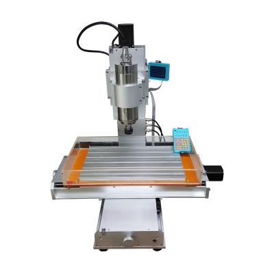 China Vertical Type Factory CNC 3040 VFD 1.5KW Column Engraving Machine 5axis Spindle Milling Machine For Industry Processing for sale