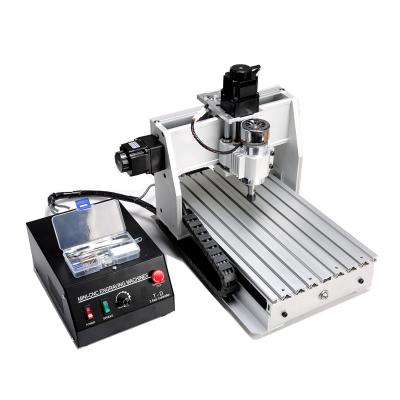 China Building material shops 3 axis LTP port 230w spindle motor mach3 control 3020 mini cnc router engraving milling machine for PVB wood for sale