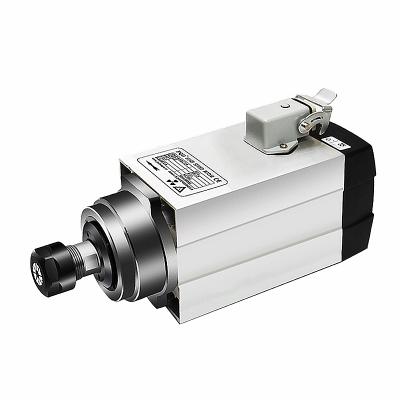 China Advertising Company CNC Spindle Motor 220V 380V 800W 1.5KW 3.0KW 4.0KW 4.5KW 6.0KW ER20 Air Cooled CNC Router Tools for CNC Spindle Engraving Machine DIY for sale