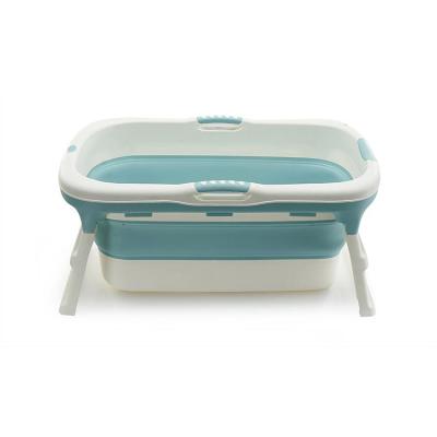 China Durable Space-saving Portable Fordable Bath Tub Tub Plastic Storage Bath Bucket for Adult and Two Children for sale