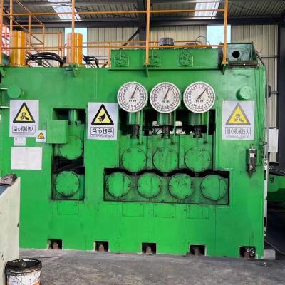 China factory steel coil flattening leveling rewinding/strip coil machine or steel coil leveler, leveling machine for sale