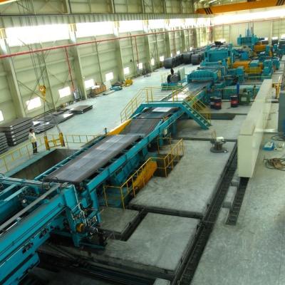 China energy & Mining Stainless Steel High Speed ​​Coil Uncoiling Leveling Shear Stacking Line for sale