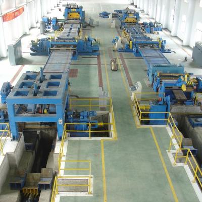 China energy & Mining Sheet Metal Rolling Out And Leveling Production Line / Shear Cut To Length Line Extended Straightened And Leveled Product Un for sale